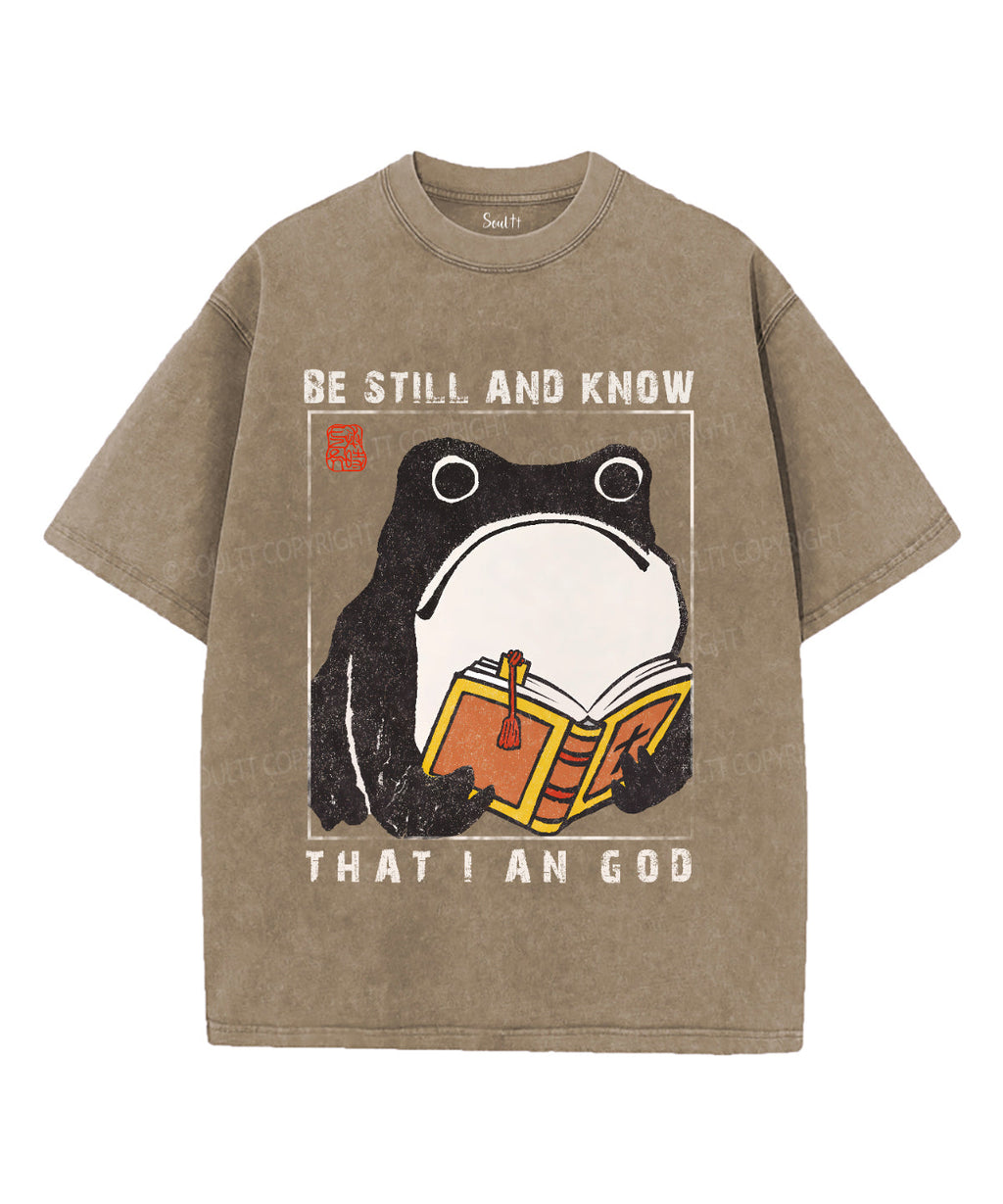 Be Still And Know Unisex Washed Christian T-shirt Style002 Hoodie, Sweatshirt | CiraTrend.com (Image 5)