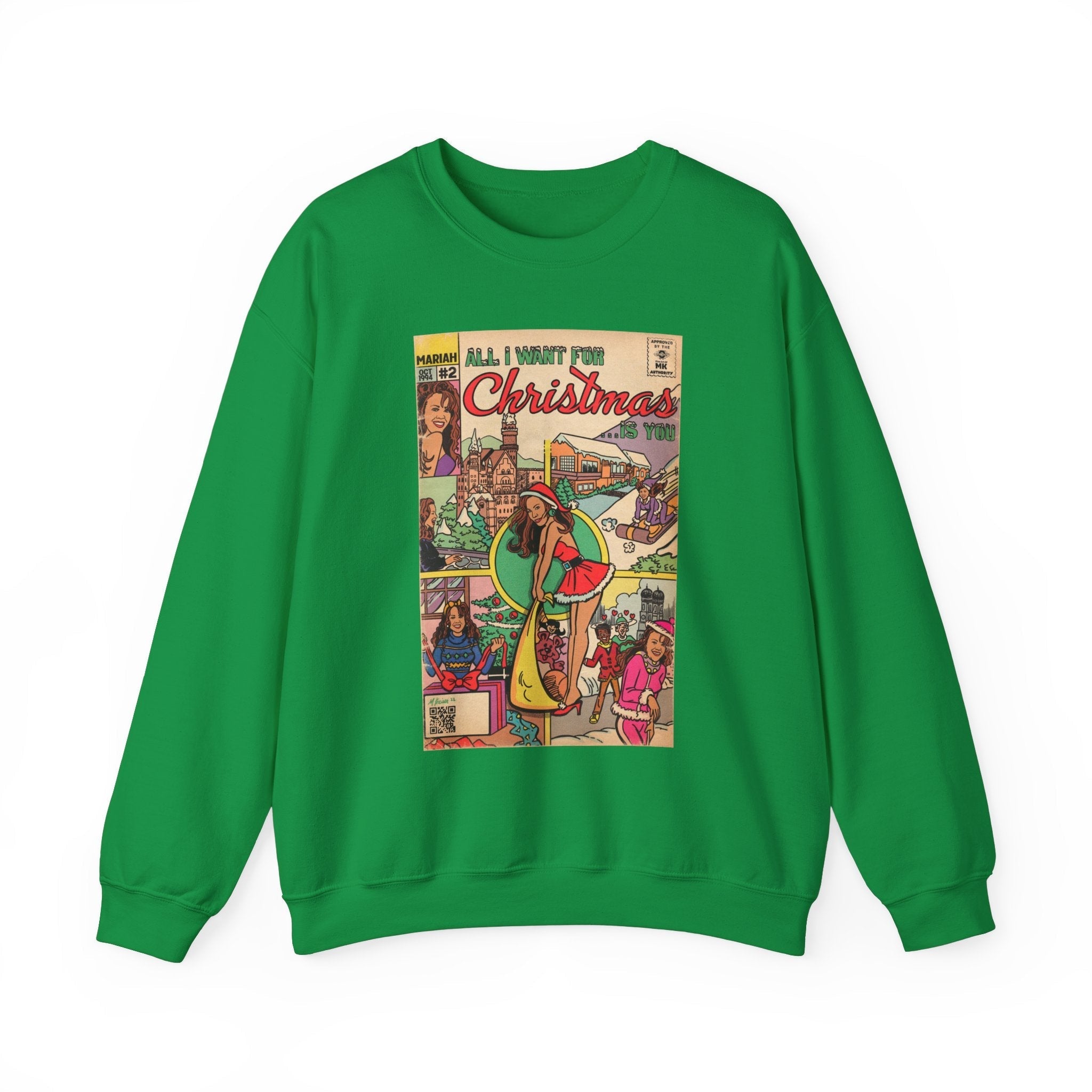 All I Want For Christmas.. - Unisex Heavy BlendÃ¢â€žÂ¢ Crewneck Sweatshirt T-Shirts, Hoodie | CiraTrend.com (Image 1)