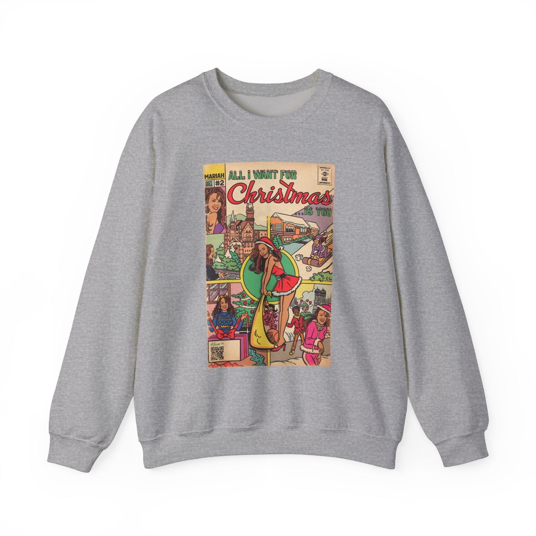 All I Want For Christmas.. - Unisex Heavy BlendÃ¢â€žÂ¢ Crewneck Sweatshirt T-Shirts, Hoodie | CiraTrend.com (Image 2)