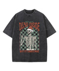 When You're Dead Inside Washed Christian T-shirt Hoodie, Sweatshirt | CiraTrend.com (Image 1)