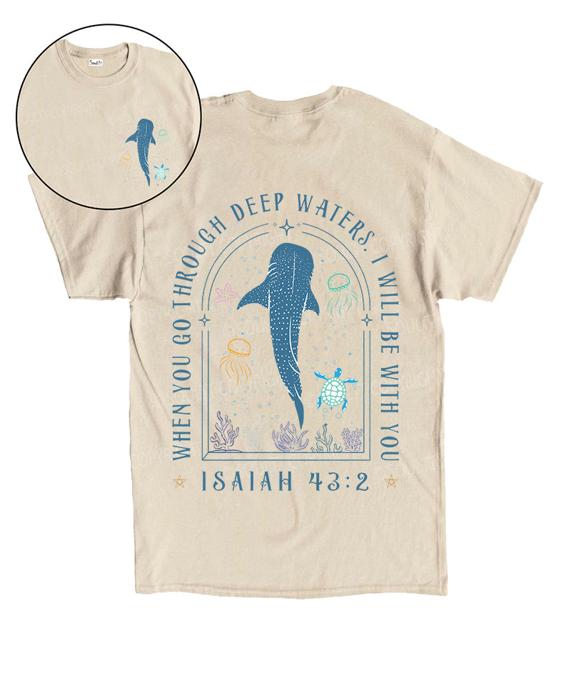 I Will Be With You Double Sided Unisex Cotton Christian T-Shirt Style007 Hoodie, Sweatshirt | CiraTrend.com (Image 1)