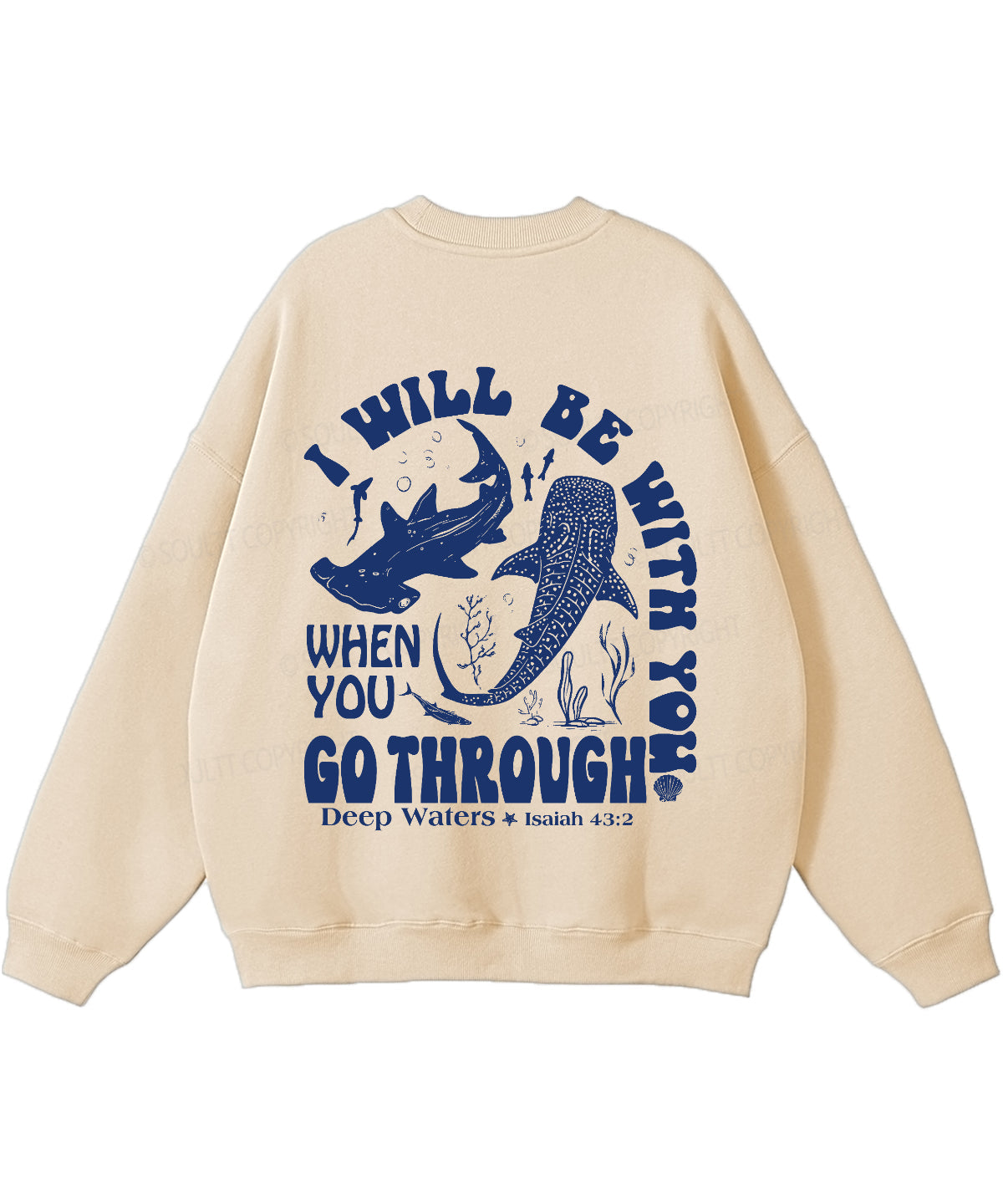 I Will Be With You Double Sided Unisex Cotton Christian Sweatshirt T-Shirts, Hoodie | CiraTrend.com (Image 5)