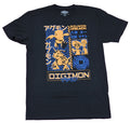 Digimon Mens T-Shirt - Agumon Gabumon Kanji Orange Blue Image Hoodie, Sweatshirt | CiraTrend.com