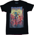 Doom Mens T-Shirt - Cover Art for the Original PC Classic Hoodie, Sweatshirt | CiraTrend.com