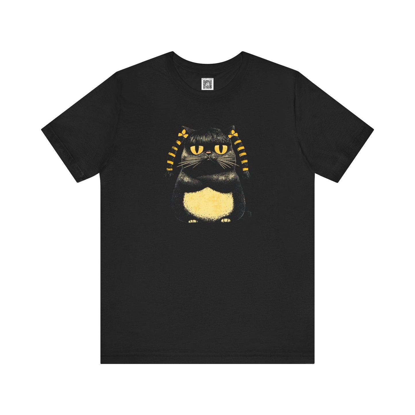 Whimsical Cat Graphic Tee Style061