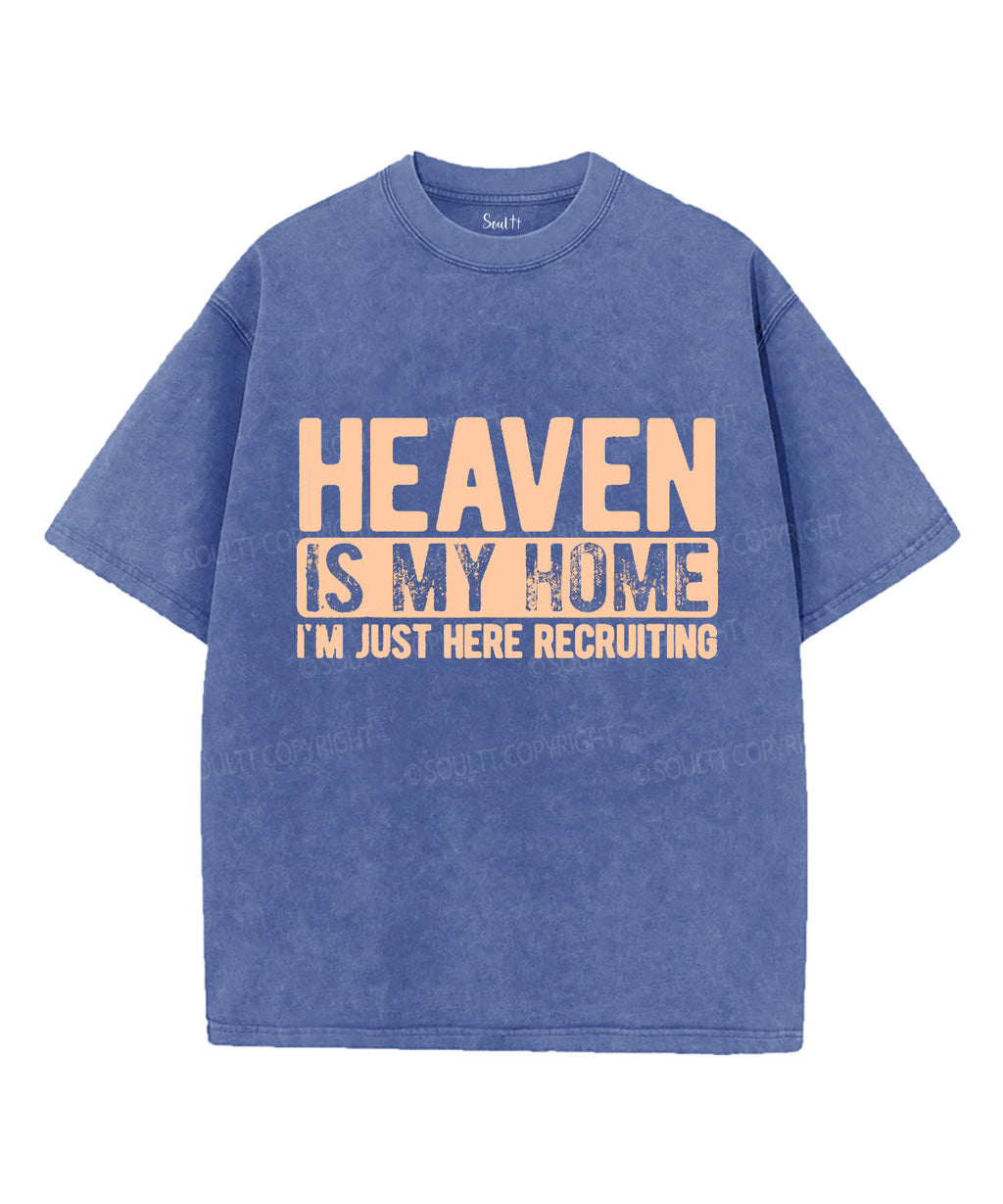 Heaven Is My Home Washed Christian T-Shirts, Hoodie, Sweatshirt