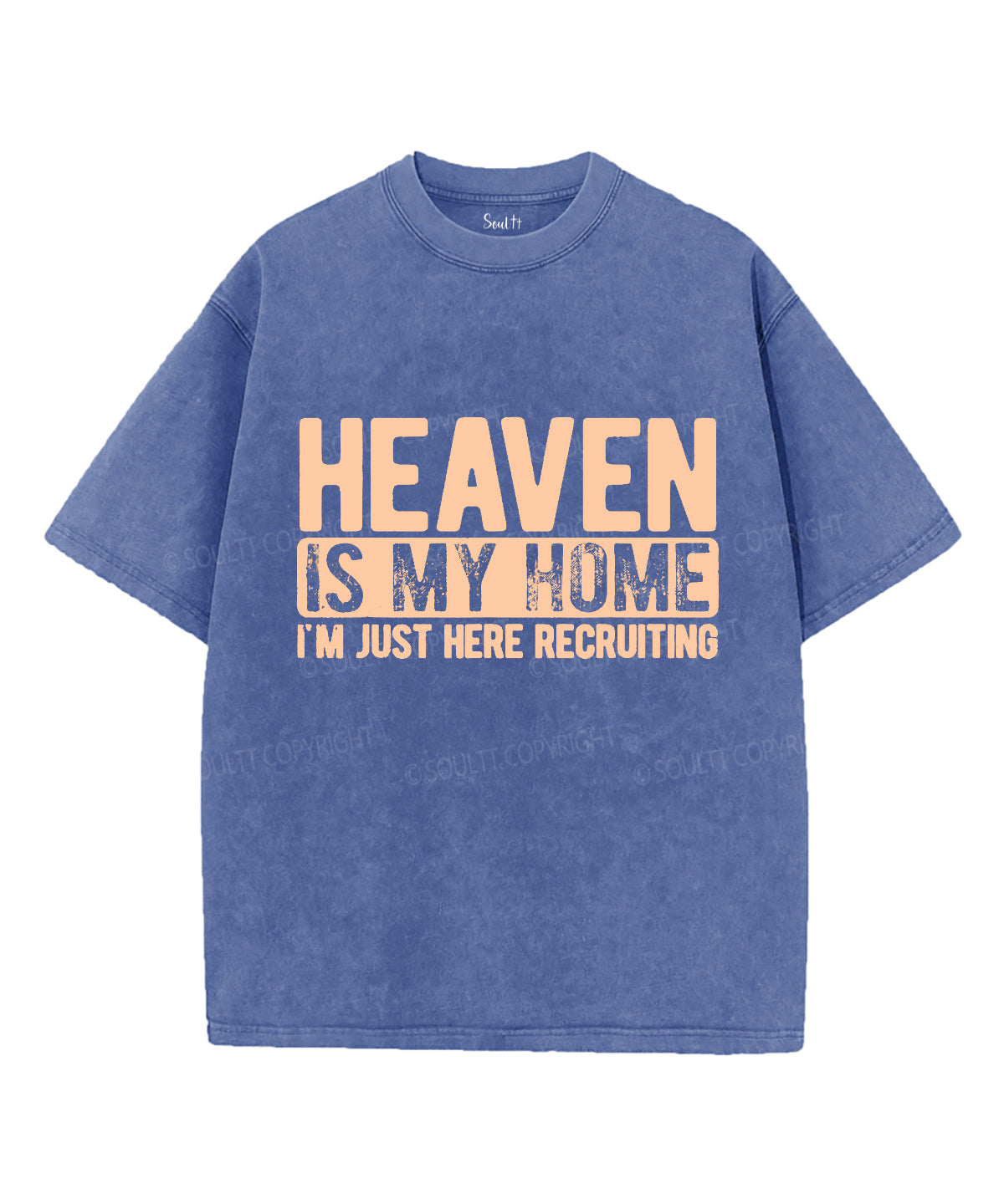 Heaven Is My Home Washed Christian T-Shirts, Hoodie, Sweatshirt