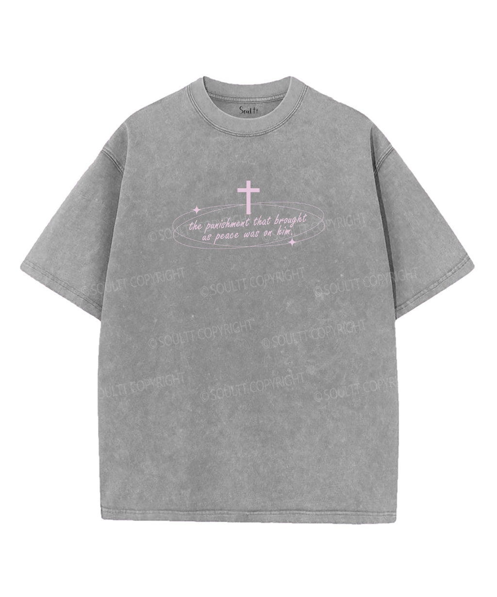 We Are Healed Double Sided Unisex Washed Christian T-shirt Hoodie, Sweatshirt | CiraTrend.com (Image 4)