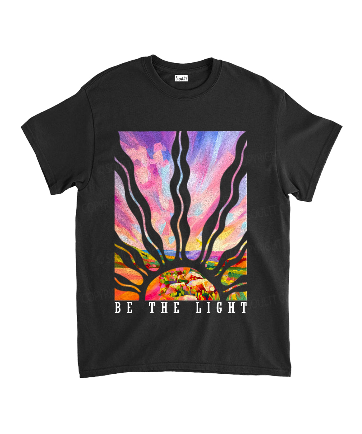 Be The Light Unisex Cotton Christian T-Shirt Style005 Hoodie, Sweatshirt | CiraTrend.com (Image 1)