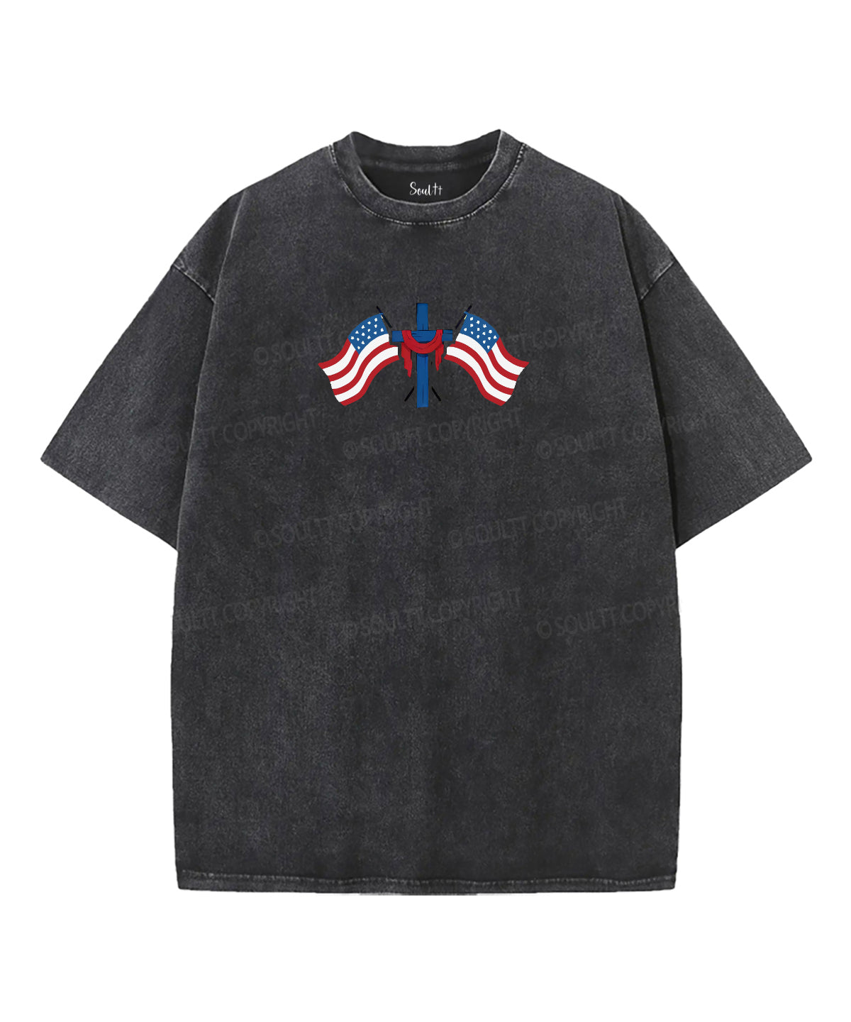 There Is Freedom Double Sided Washed Christian Style001 T-Shirts, Hoodie, Sweatshirt