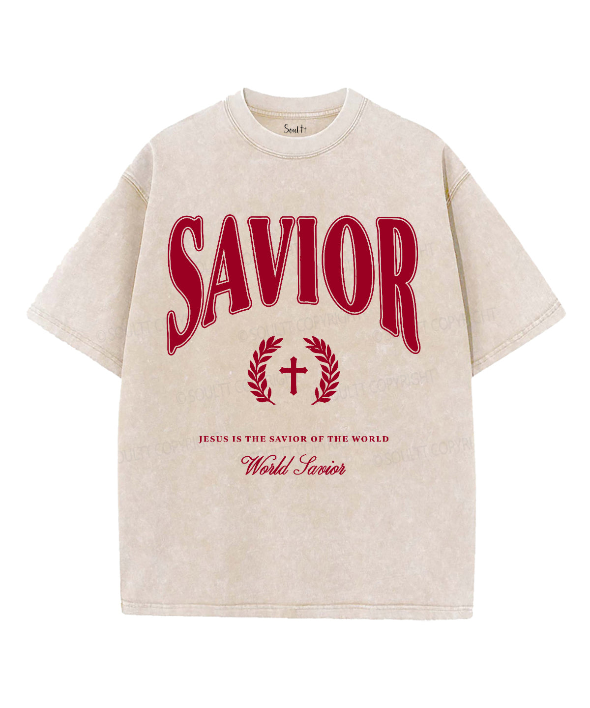 Jesus Is Savior World Washed Christian T-Shirts, Hoodie, Sweatshirt
