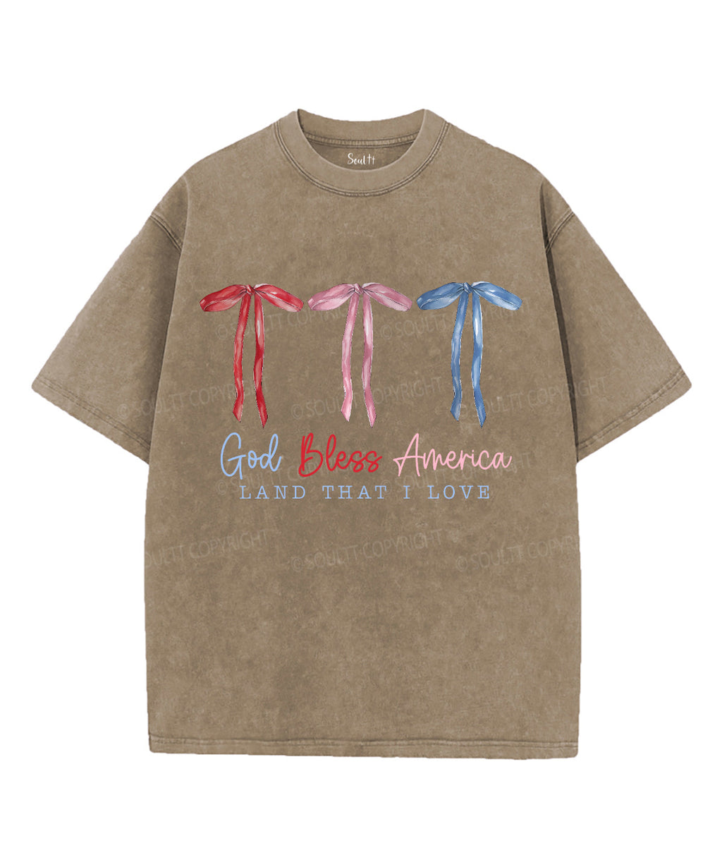 God Bless America Washed Christian T-Shirts, Hoodie, Sweatshirt
