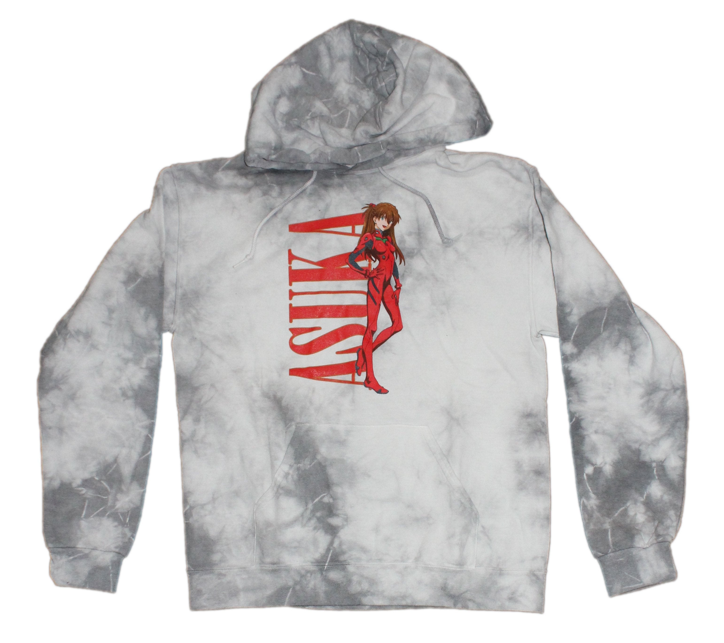 Gray & White Marbled Neon Genesis Evangelion Hoodie Ft. Asuka Langley T-Shirts, Sweatshirt | CiraTrend.com