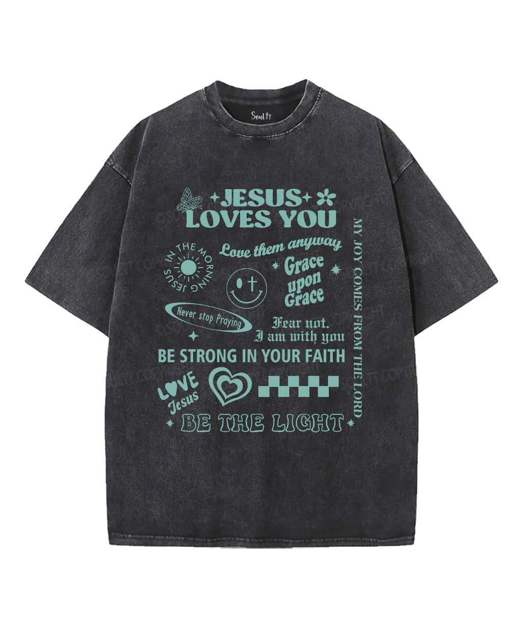 Jesus Love You Washed Christian T-shirt Style001 Hoodie, Sweatshirt | CiraTrend.com (Image 2)