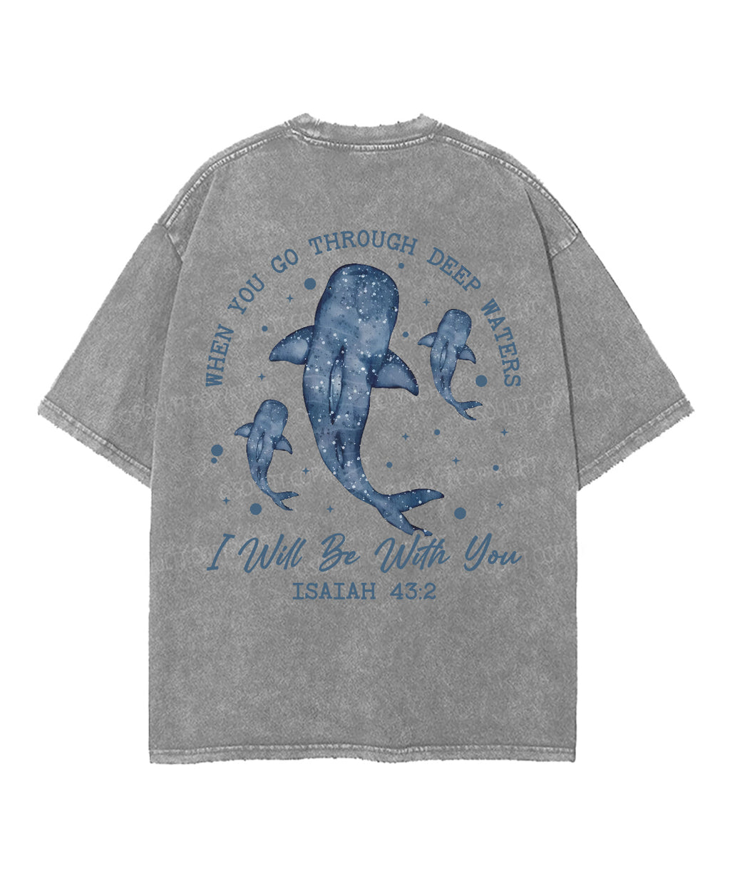 I Will Be With You Double Sided Unisex Washed Christian T-shirt Style023 Hoodie, Sweatshirt | CiraTrend.com (Image 5)