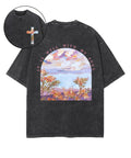 It Is Well With My Soul Double Sided Unisex Washed Christian T-shirt Style004 Hoodie, Sweatshirt | CiraTrend.com (Image 1)