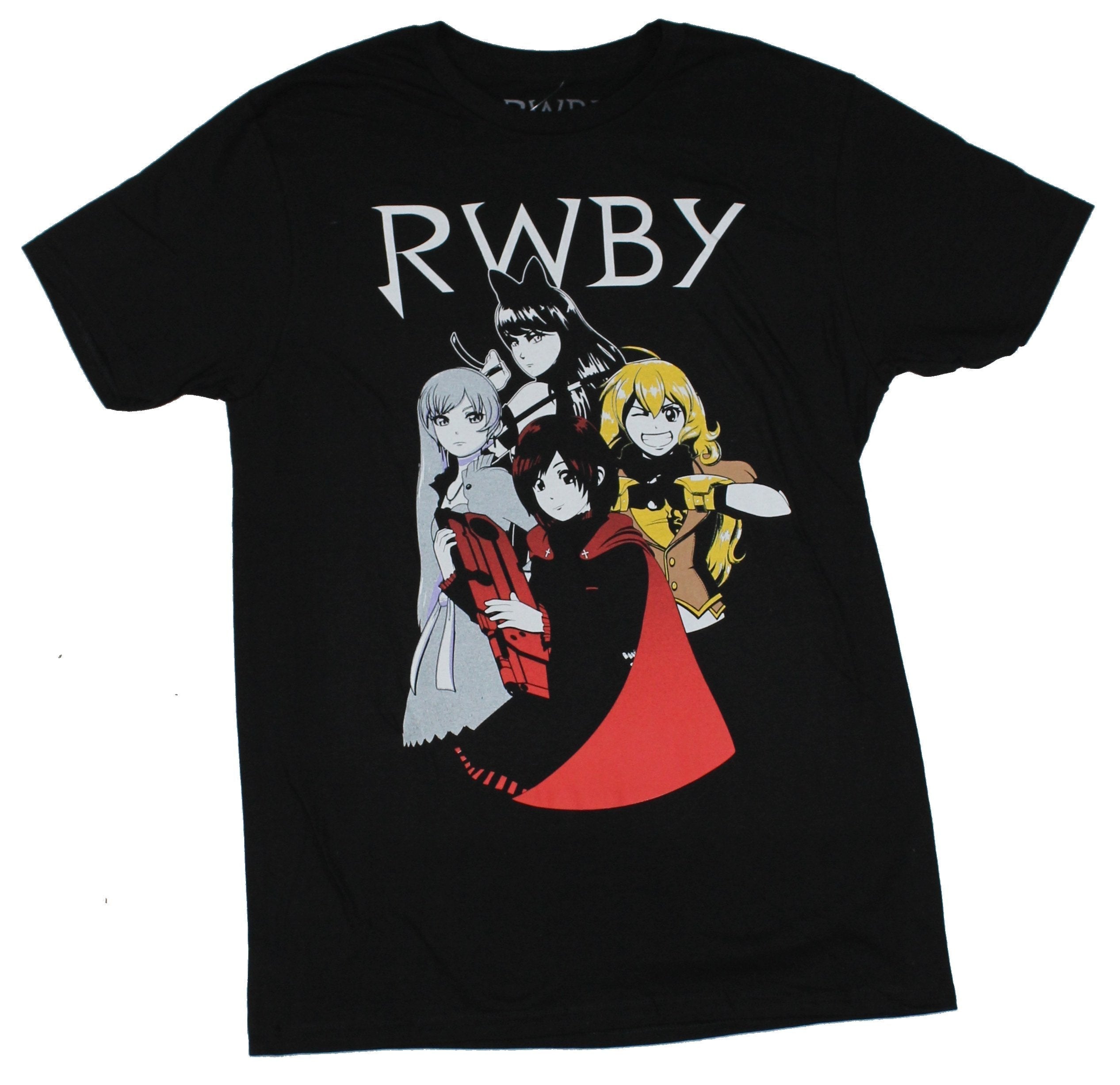 Rwby Mens T-Shirt - Cast Under Name Hoodie, Sweatshirt | CiraTrend.com