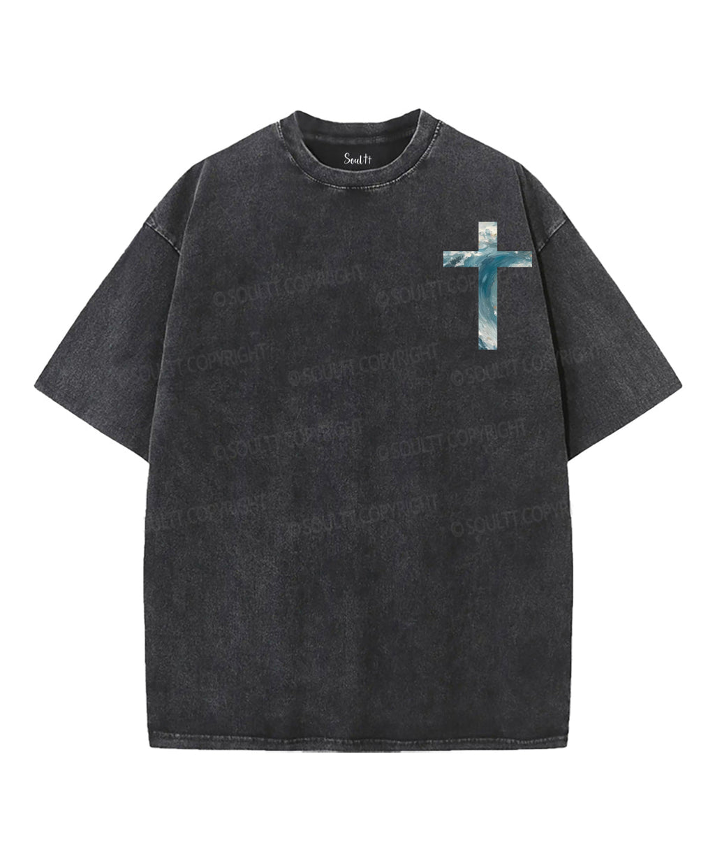 His Love For You Double Sided Unisex Washed Christian T-shirt Style001 Hoodie, Sweatshirt | CiraTrend.com (Image 4)