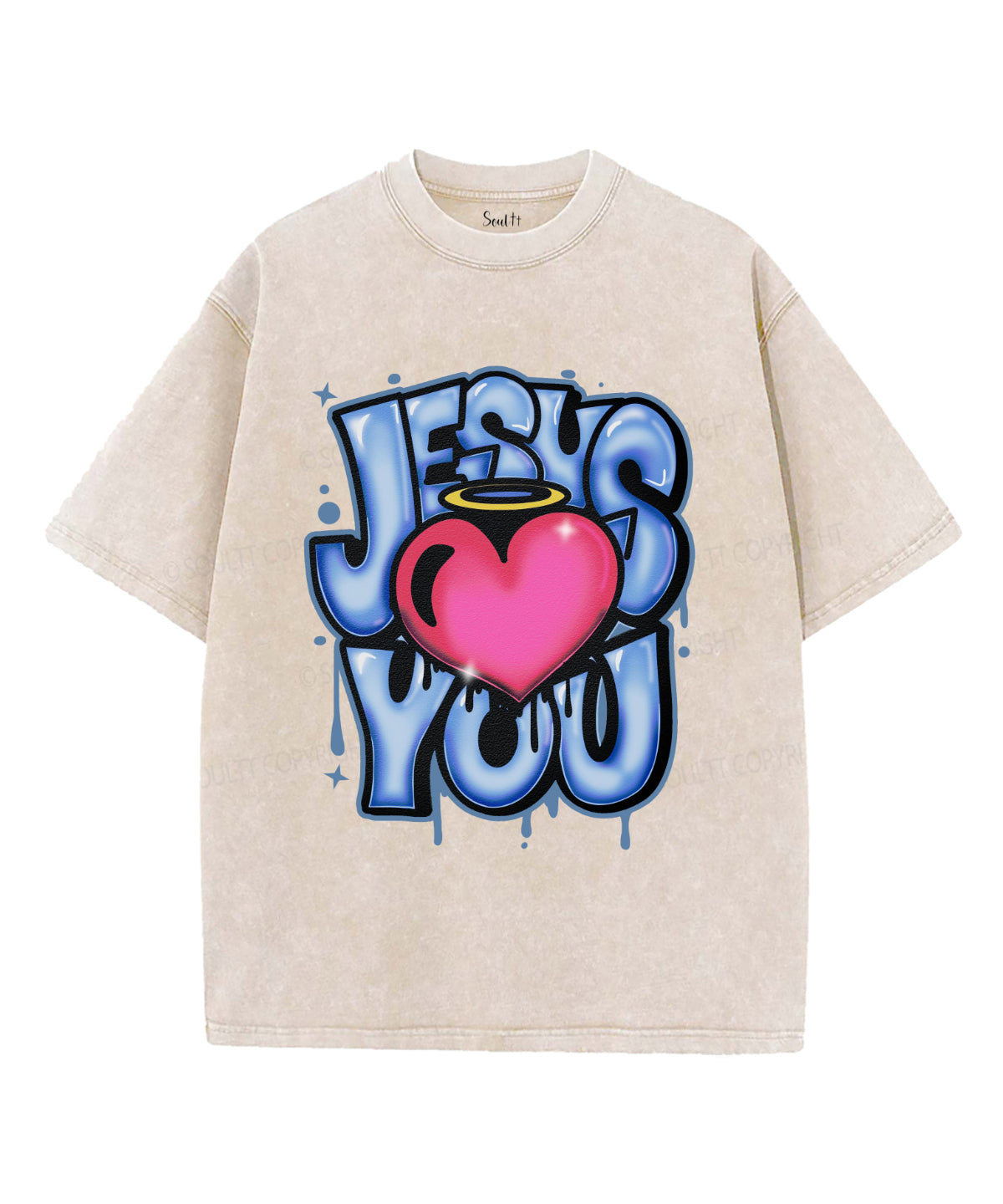 Jesus Love You Washed Christian T-shirt Style002 Hoodie, Sweatshirt | CiraTrend.com (Image 5)