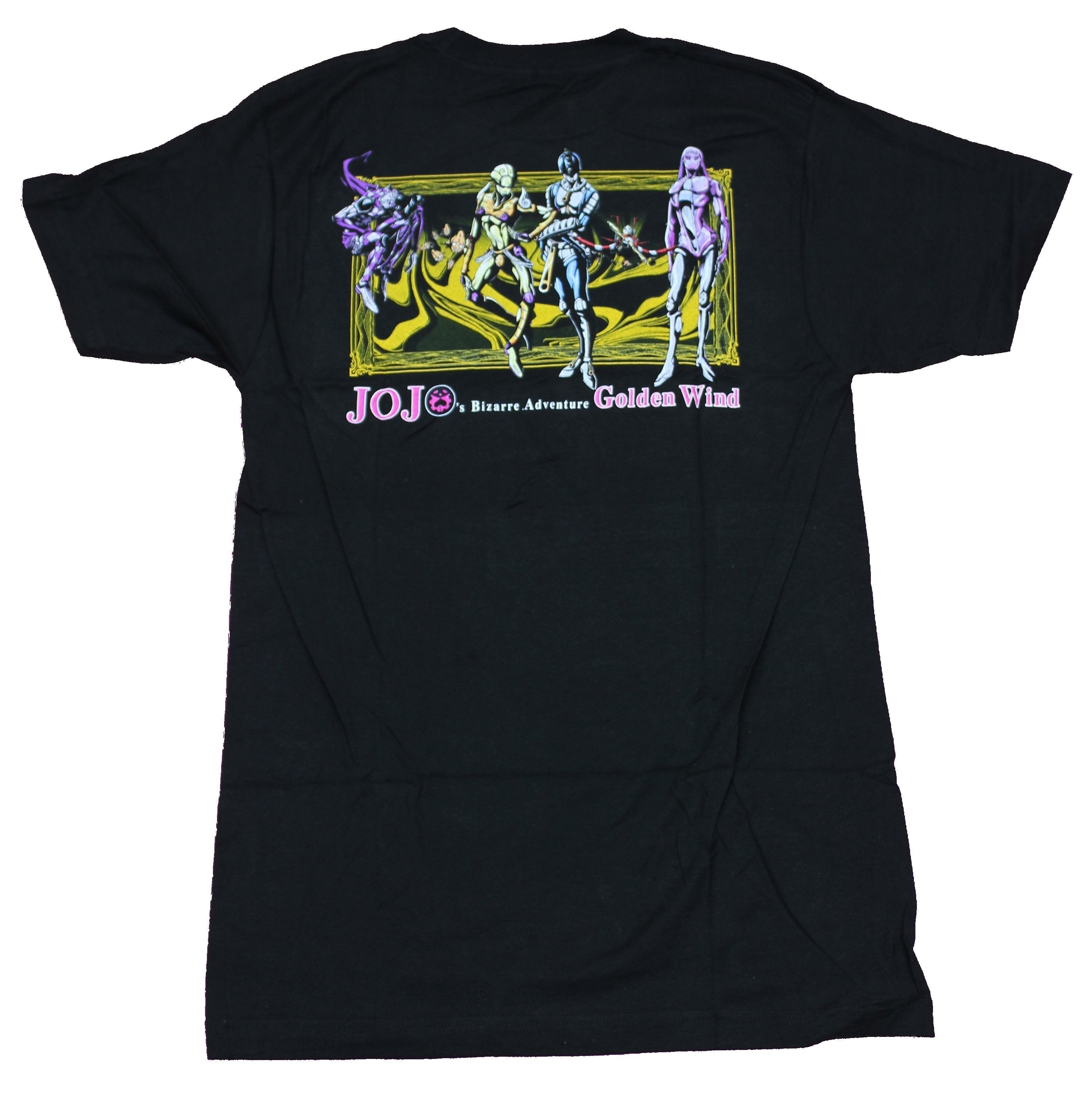 Jojo's Bizarre Adventure Mens T-Shirt -  Golden Wind Framed Character Image Hoodie, Sweatshirt | CiraTrend.com