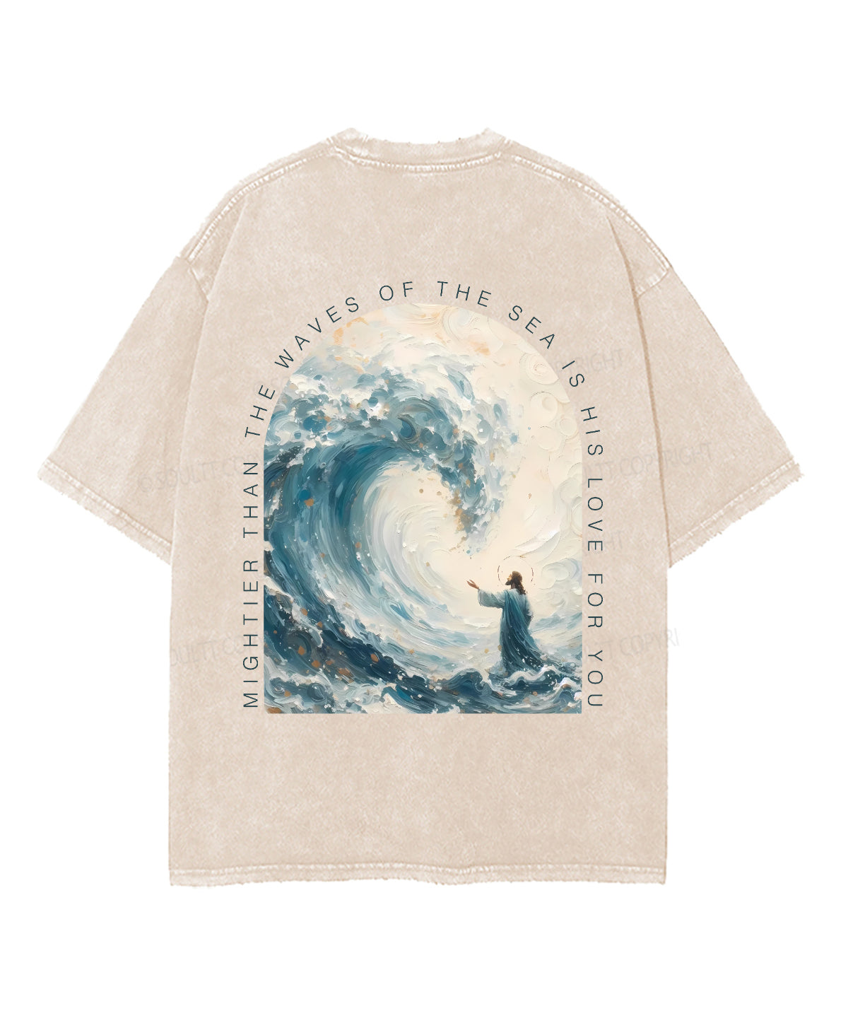 His Love For You Double Sided Unisex Washed Christian T-shirt Style001 Hoodie, Sweatshirt | CiraTrend.com (Image 3)