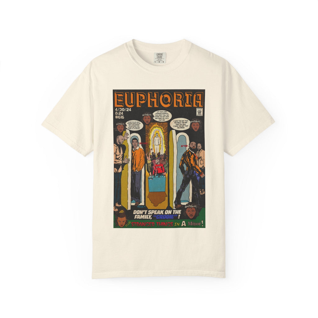 Euphoria - Unisex Comfort Colors T-shirt Hoodie, Sweatshirt | CiraTrend.com (Image 4)
