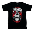 Godzilla Mens T-Shirt - King of Monsters Drawn Graphic Red, White, Black Hoodie, Sweatshirt | CiraTrend.com