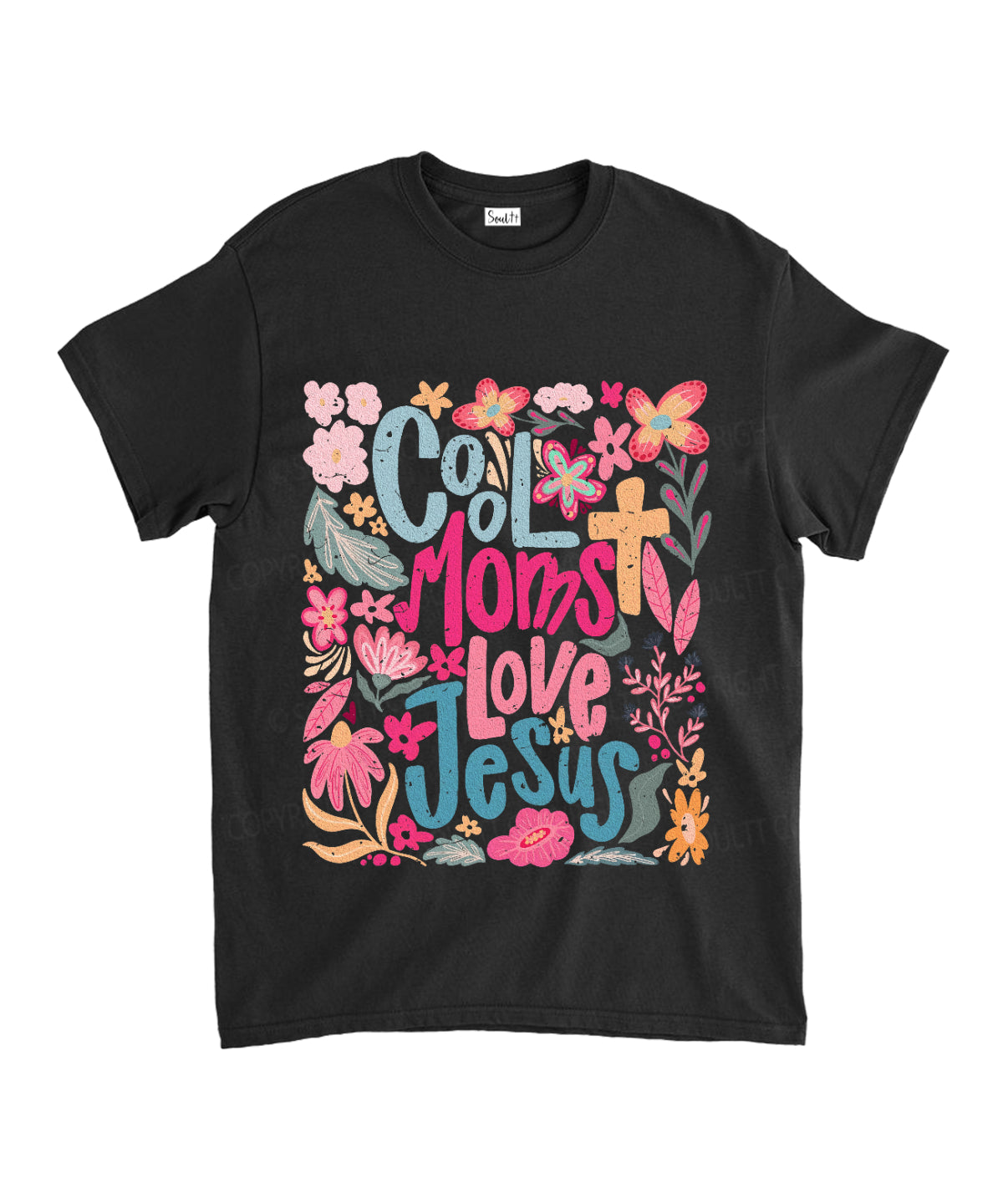 Cool Moms Love Jesus Cotton Christian T-Shirts, Hoodie, Sweatshirt