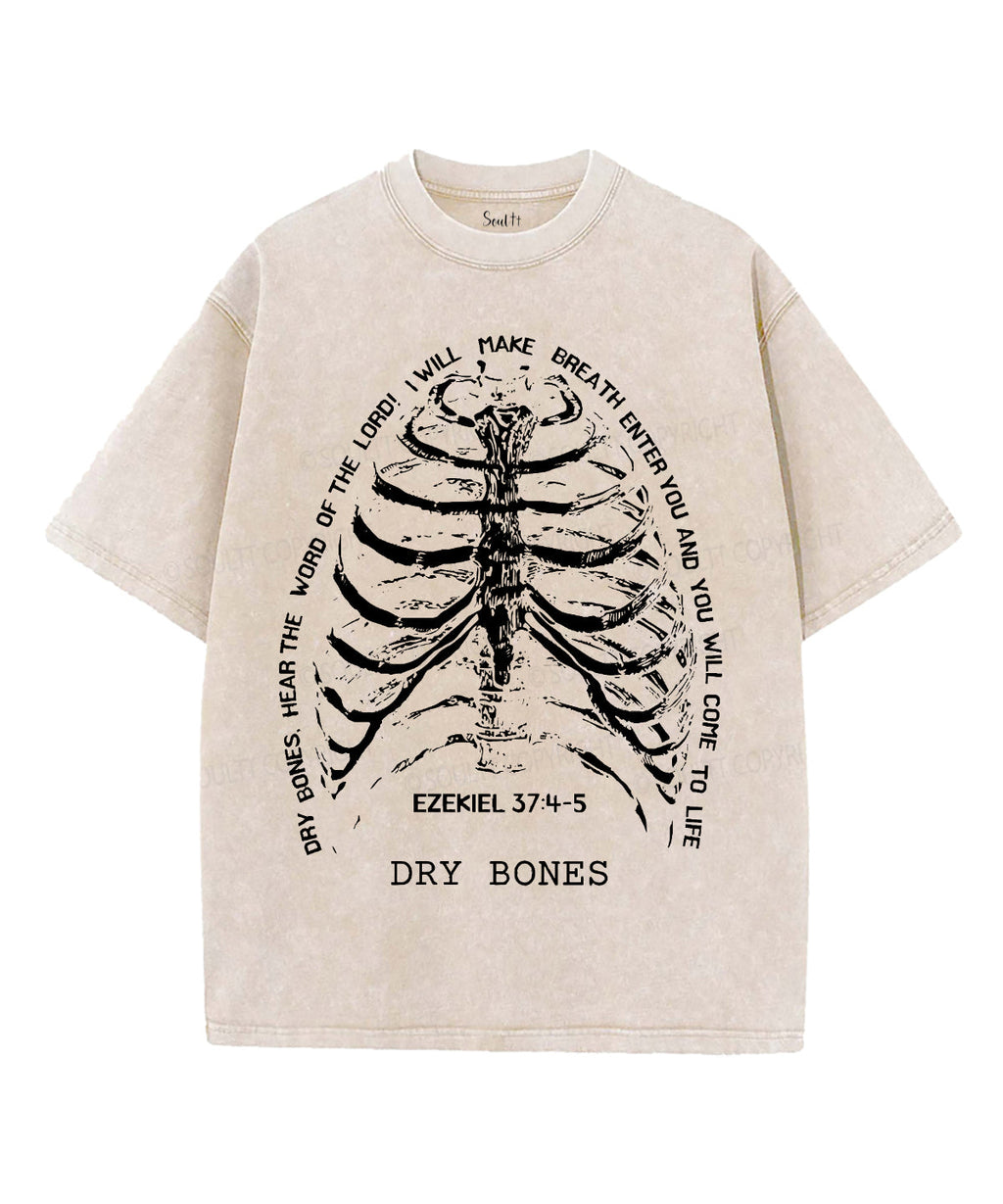 Dry Bones Unisex Washed Christian T-shirt Style001 Hoodie, Sweatshirt | CiraTrend.com (Image 4)