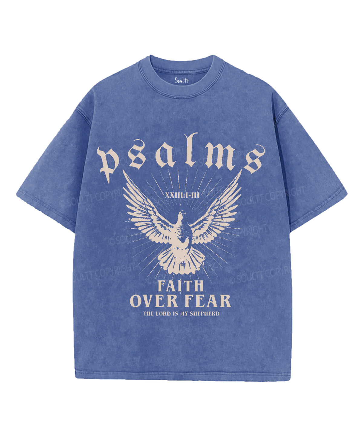 Faith Over Fear Washed Christian Style001 T-Shirts, Hoodie, Sweatshirt