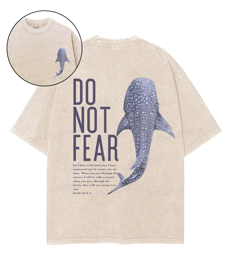 Do Not Fear Double Sided Washed Christian T-Shirts, Hoodie, Sweatshirt