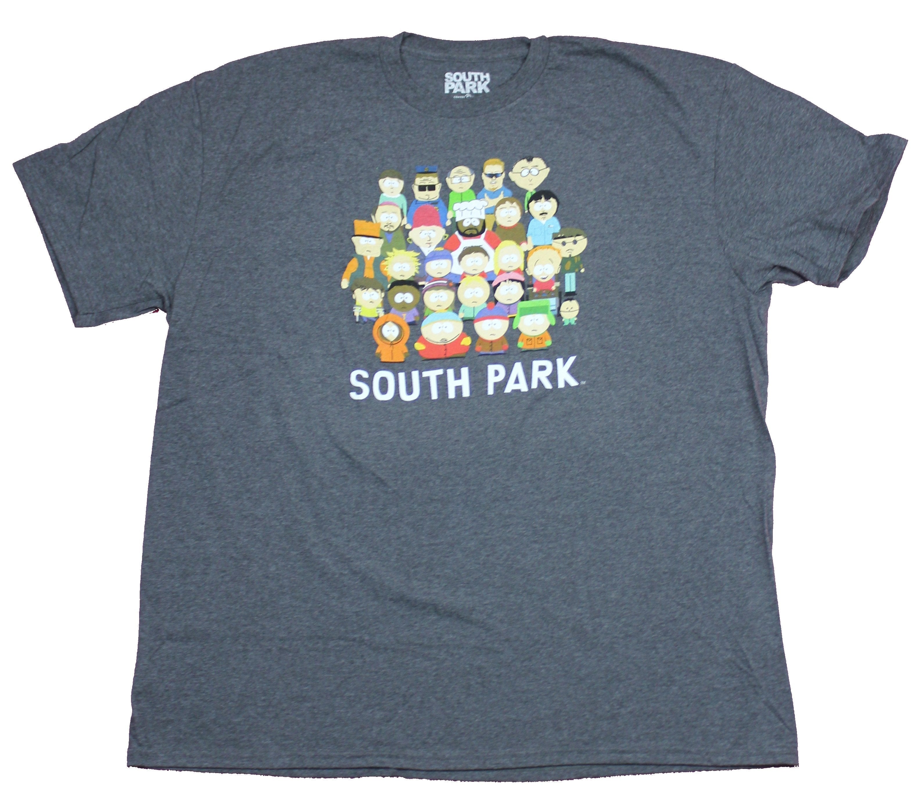 South Park Mens T-Shirt  - Giant Character Cast Image Hoodie, Sweatshirt | CiraTrend.com