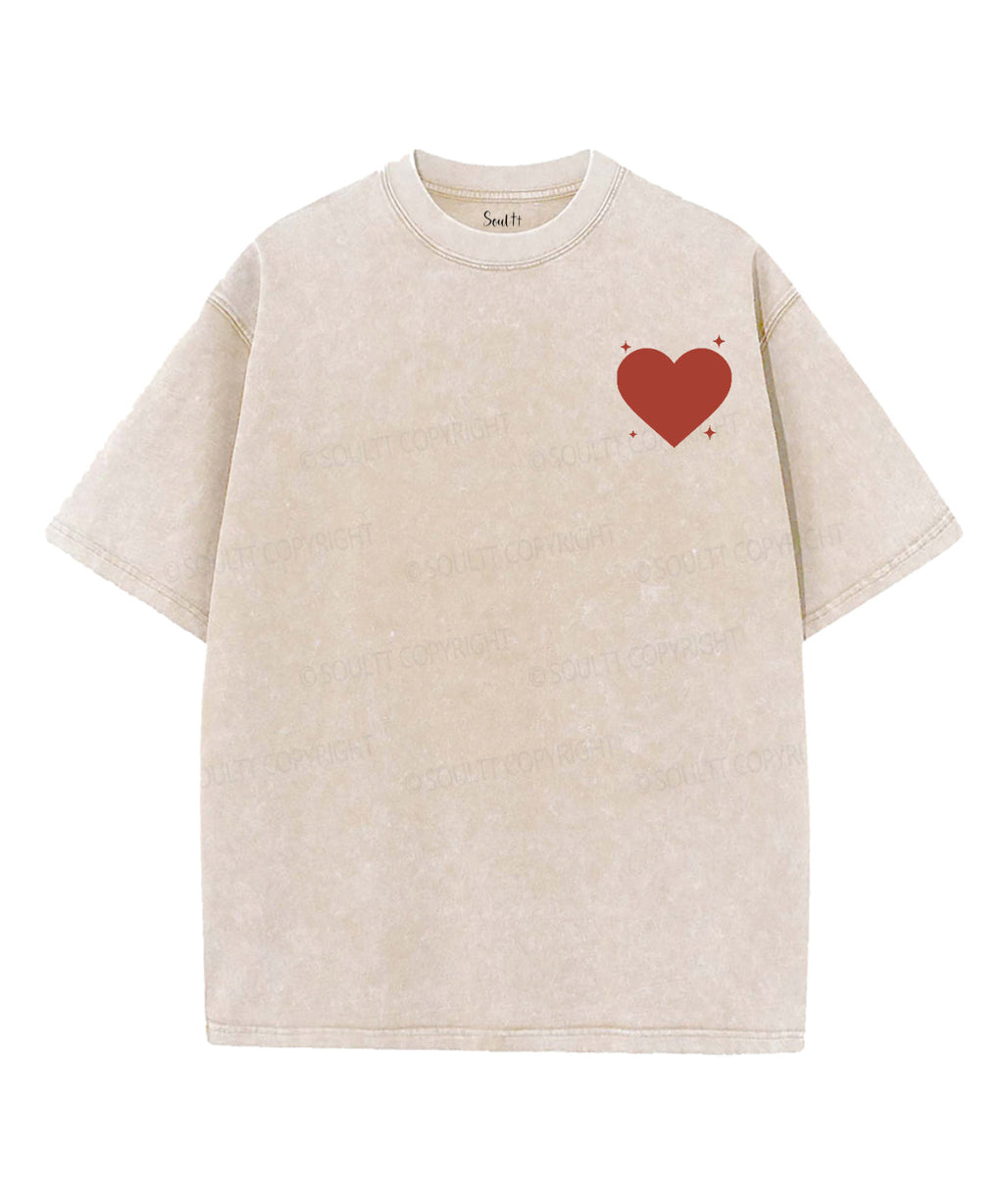 I Love Jesus Double Sided Washed Christian T-shirt Hoodie, Sweatshirt | CiraTrend.com (Image 2)