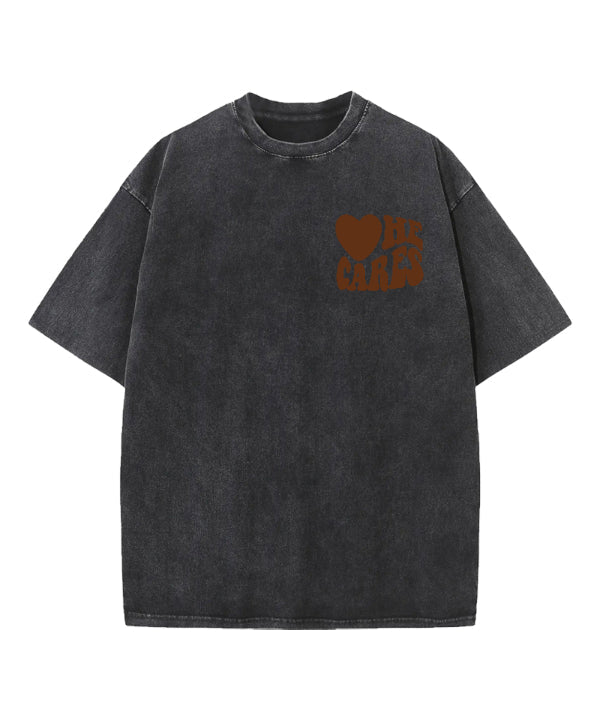 Talked God About Double Sided Washed Christian T-Shirts, Hoodie, Sweatshirt