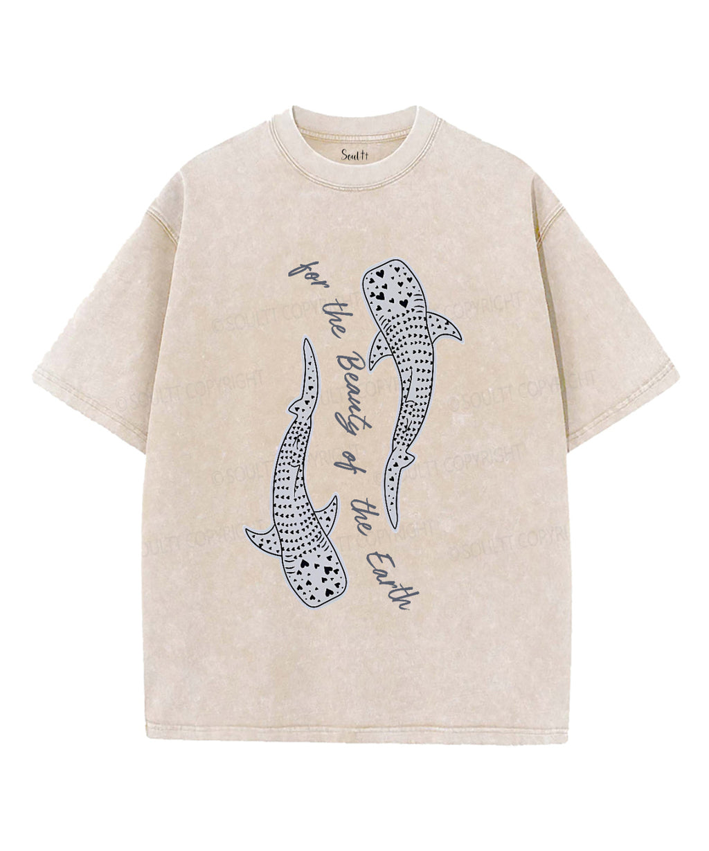 For The Beauty Of The Earth Unisex Washed Christian T-shirt Hoodie, Sweatshirt | CiraTrend.com (Image 4)