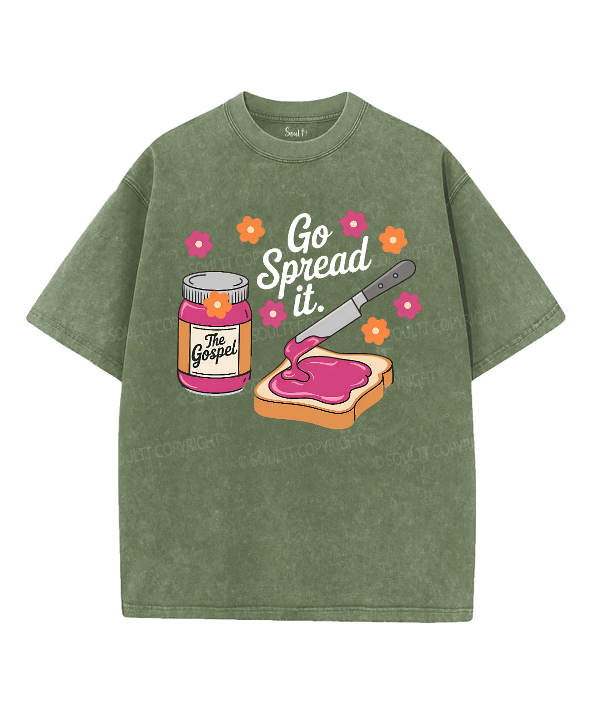 Go Spread Washed Christian T-Shirts, Hoodie, Sweatshirt