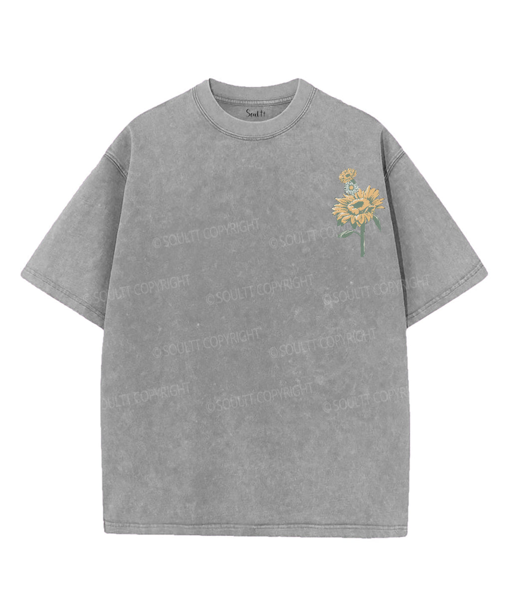 Sing For Joy Double Sided Unisex Washed Christian T-shirt Hoodie, Sweatshirt | CiraTrend.com (Image 4)