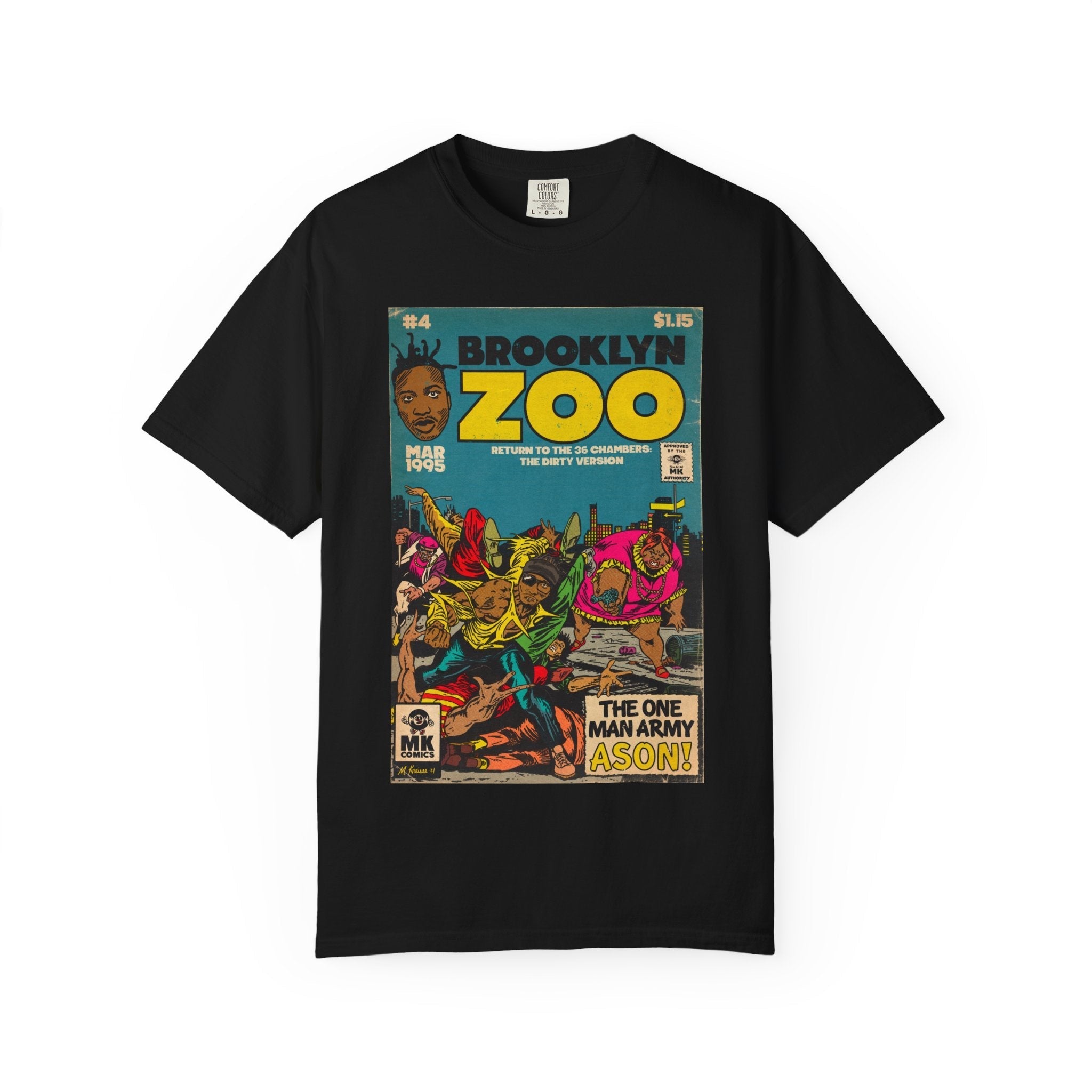 Brooklyn Zoo - Unisex Comfort Colors T-shirt Hoodie, Sweatshirt | CiraTrend.com (Image 1)