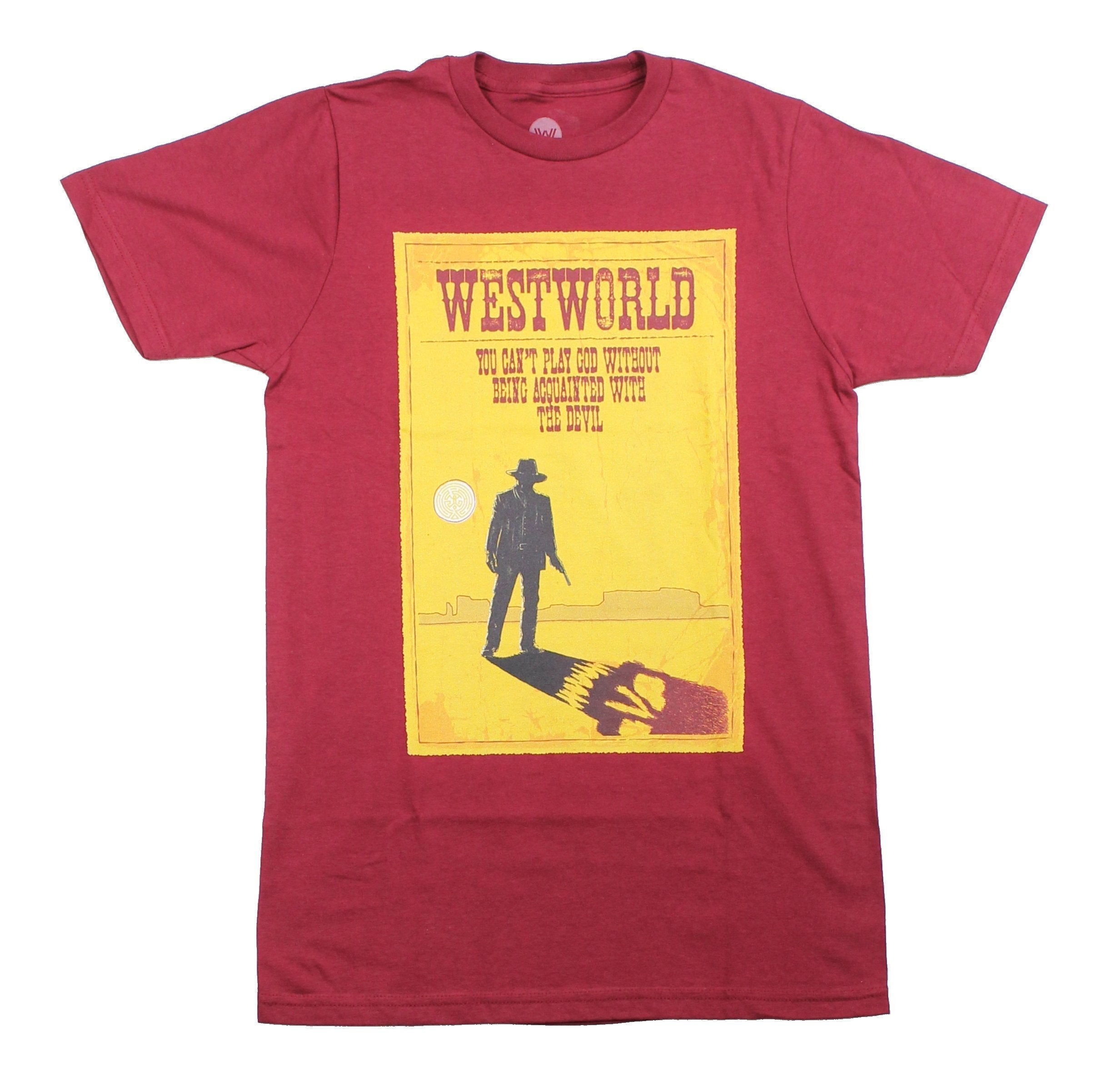 Westworld (HBO) Mens T-Shirt - Can't Play God Poster Image Hoodie, Sweatshirt | CiraTrend.com