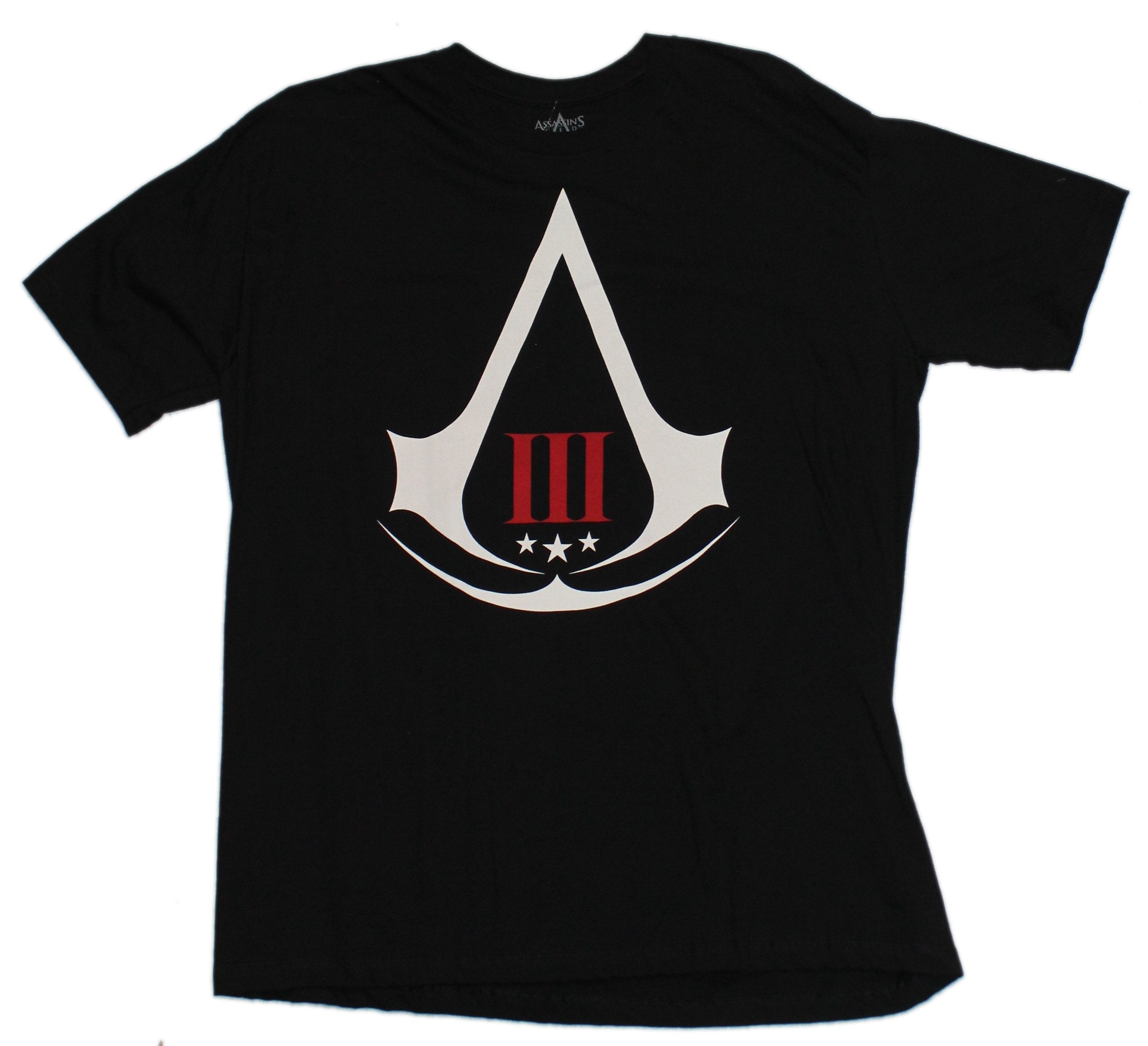 Assassin's Creed III Mens T-Shirt - Simple III 3 Logo Hoodie, Sweatshirt | CiraTrend.com