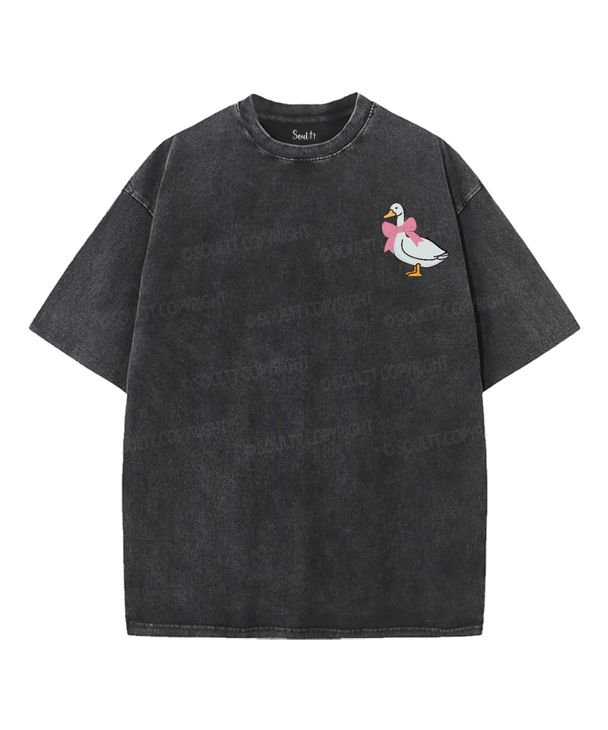 Silliest Goose Double Sided Unisex Washed Christian T-shirt Hoodie, Sweatshirt | CiraTrend.com (Image 3)