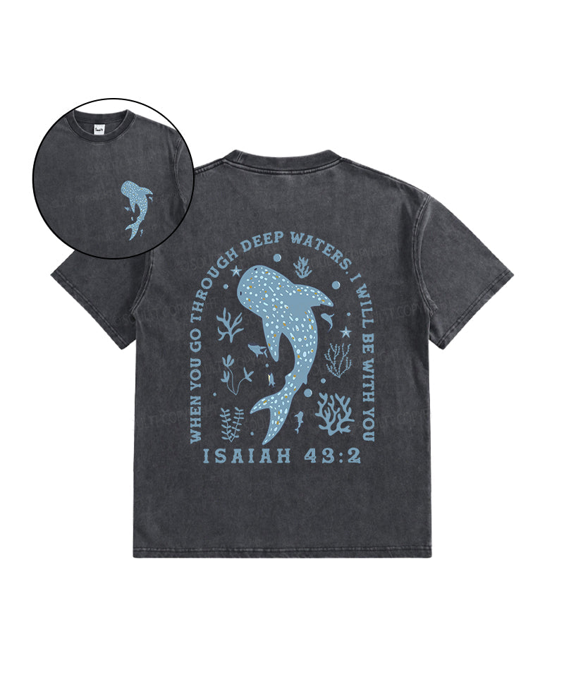 Kids I Will Be With You Double Sided Washed Christian T-shirt Style008 Hoodie, Sweatshirt | CiraTrend.com (Image 1)