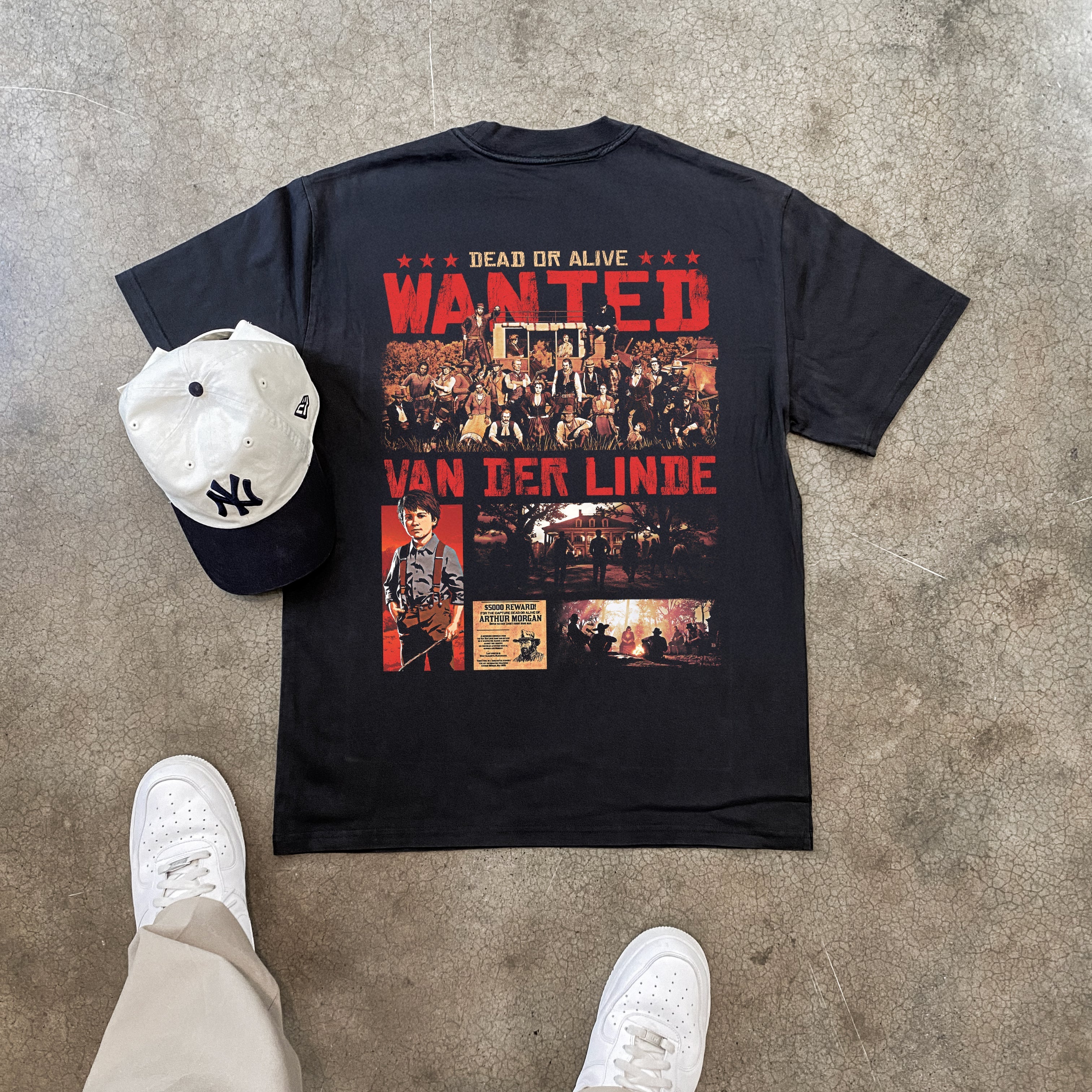 `RED DEAD REDEMPTIONÃ¢â‚¬â„¢ HEAVYWEIGHT BLACK T-SHIRT Hoodie, Sweatshirt | CiraTrend.com (Image 2)