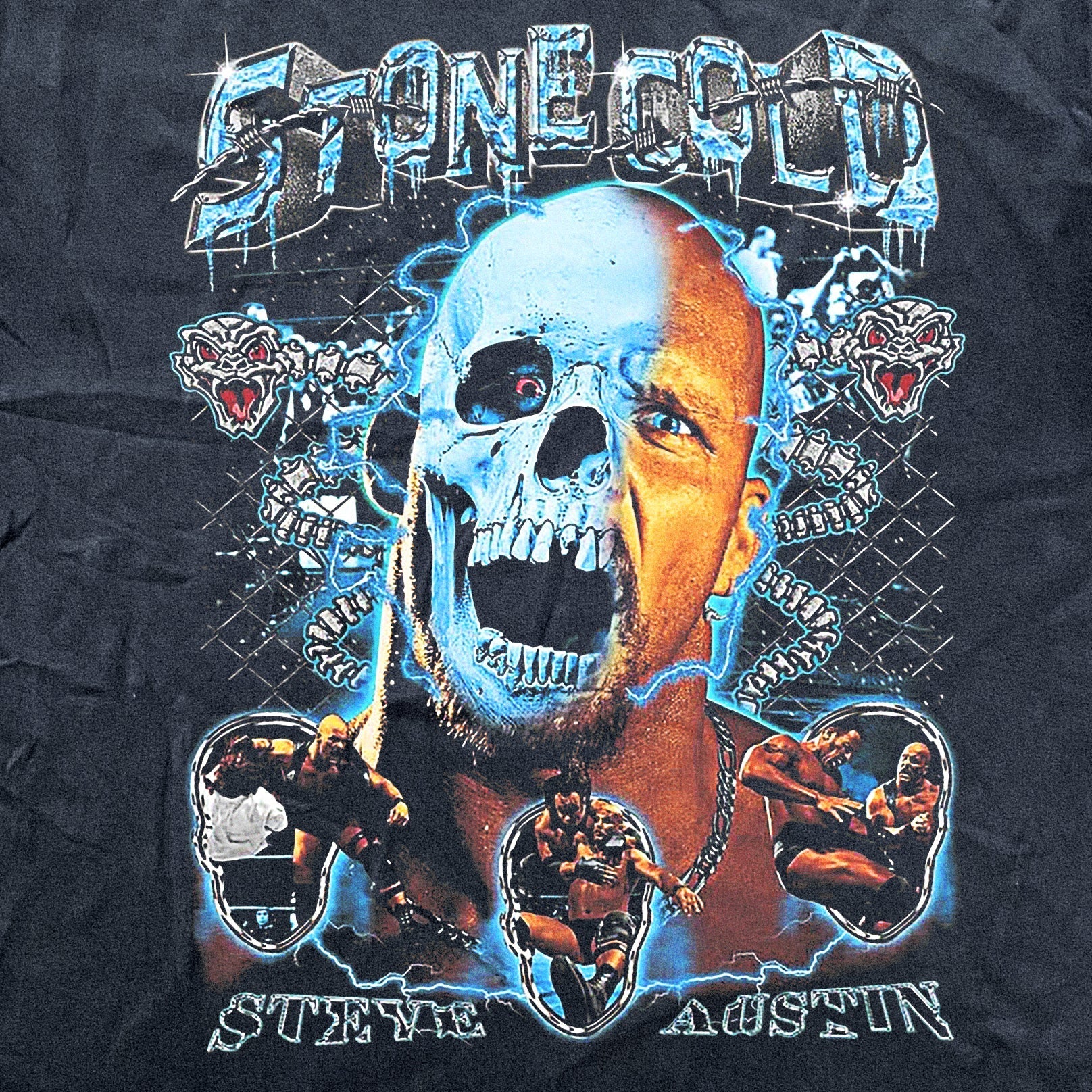 `STONE COLDÃ¢â‚¬â„¢ HEAVYWEIGHT BLACK T-SHIRT Hoodie, Sweatshirt | CiraTrend.com (Image 2)