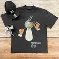 1930's 'PHILIPS RADIO' PRINT HEAVYWEIGHT BLACK T-SHIRT Hoodie, Sweatshirt | CiraTrend.com (Image 1)