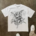 ANGEL 'SCRIPTURE' HEAVYWEIGHT WHITE T-SHIRT Hoodie, Sweatshirt | CiraTrend.com