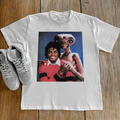 90s 'MICHEAL AND ET' HEAVYWEIGHT WHITE T-SHIRT Hoodie, Sweatshirt | CiraTrend.com (Image 1)