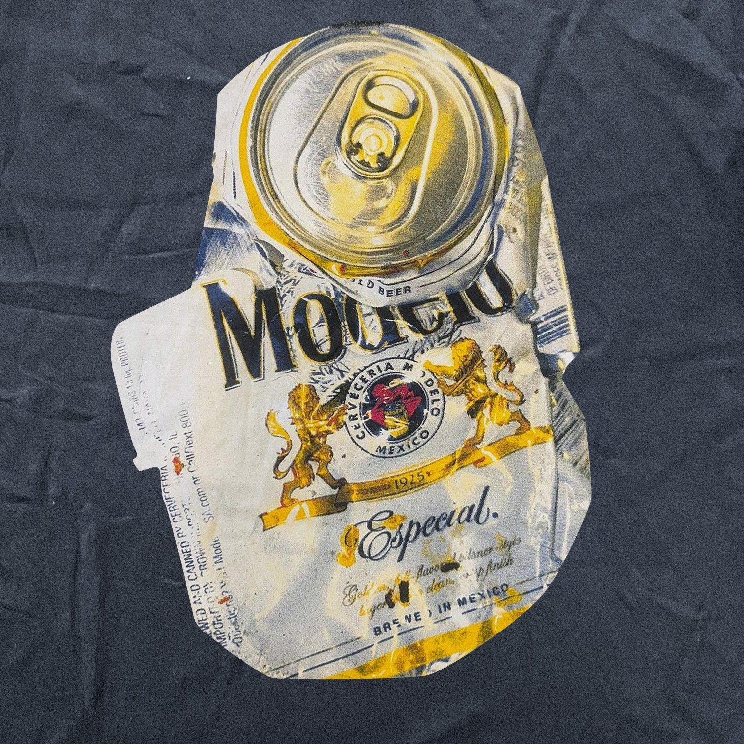 CRUSHED MODELLO CAN HEAVYWEIGHT BLACK T-SHIRT Hoodie, Sweatshirt | CiraTrend.com (Image 2)