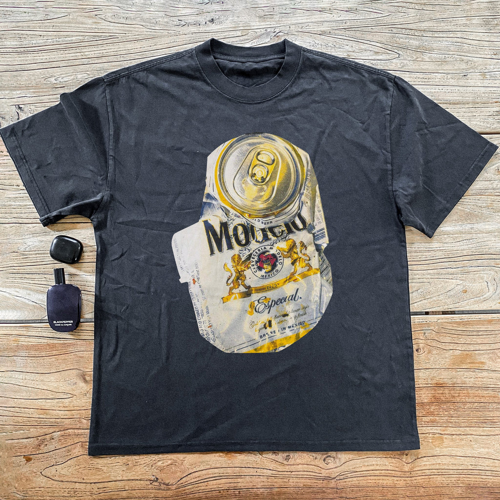 CRUSHED MODELLO CAN HEAVYWEIGHT BLACK T-SHIRT Hoodie, Sweatshirt | CiraTrend.com (Image 1)