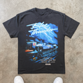 90s FOSTERS 'BLUE THUNDER' LIGHTNING GRAND PRIX HEAVY BLACK TEE Hoodie, Sweatshirt | CiraTrend.com (Image 1)